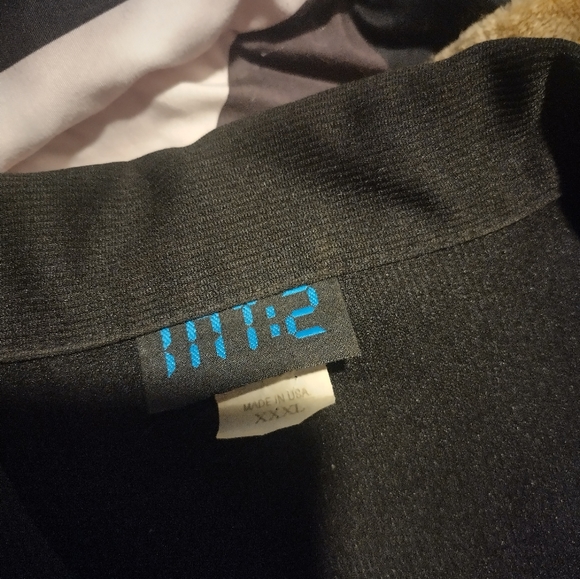 Vintage MT:2 Men's XXXL black/silver Button Up Shirt made in USA - Picture 10 of 11